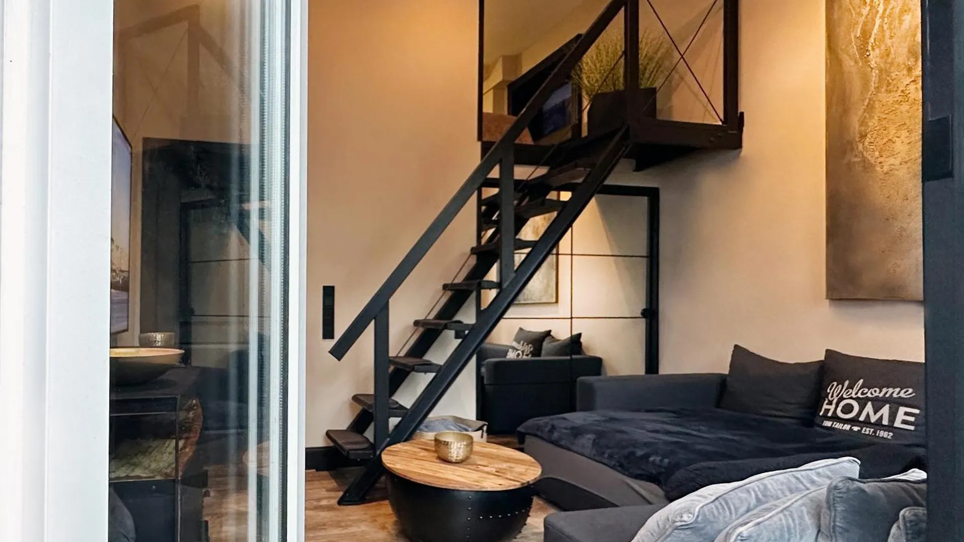 Апартаменты Black Suite 6 Luxus In Alsternaehe Гамбург Германия