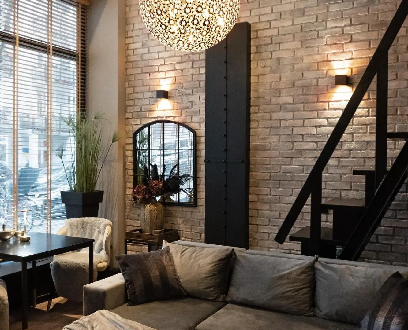 Апартаменты Black Suite 6 Luxus In Alsternaehe Гамбург
